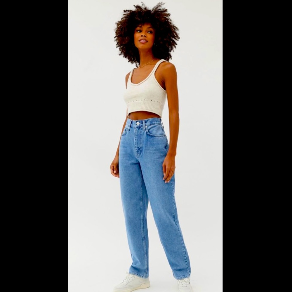 NWT BDG High-Waisted Baggy Jean - Medium Wash